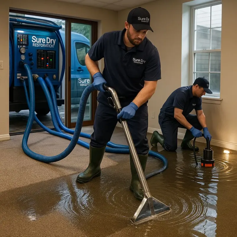 Water Extraction and Removal process in Lake Success, NY